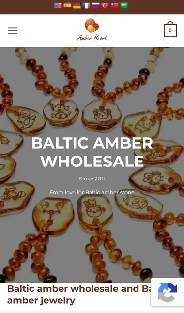 Amberheart.eu mobili versija
