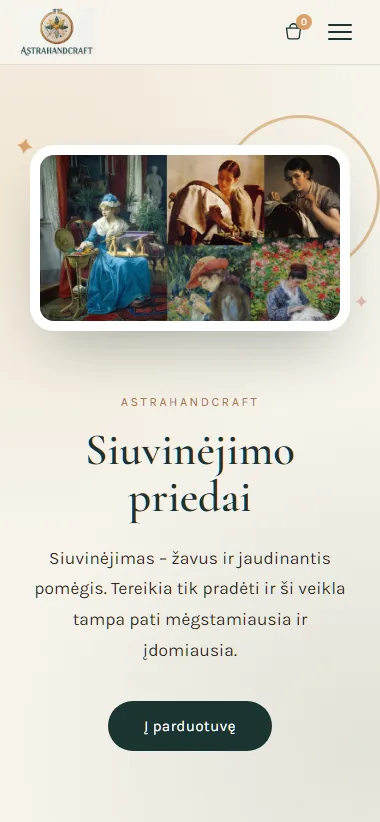 Astrahandcraft.com mobili versija