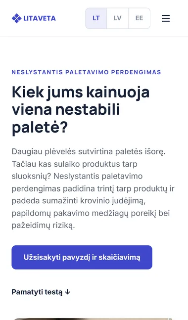 Litaveta.lt mobili versija