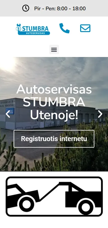 Stumbra.lt mobili versija
